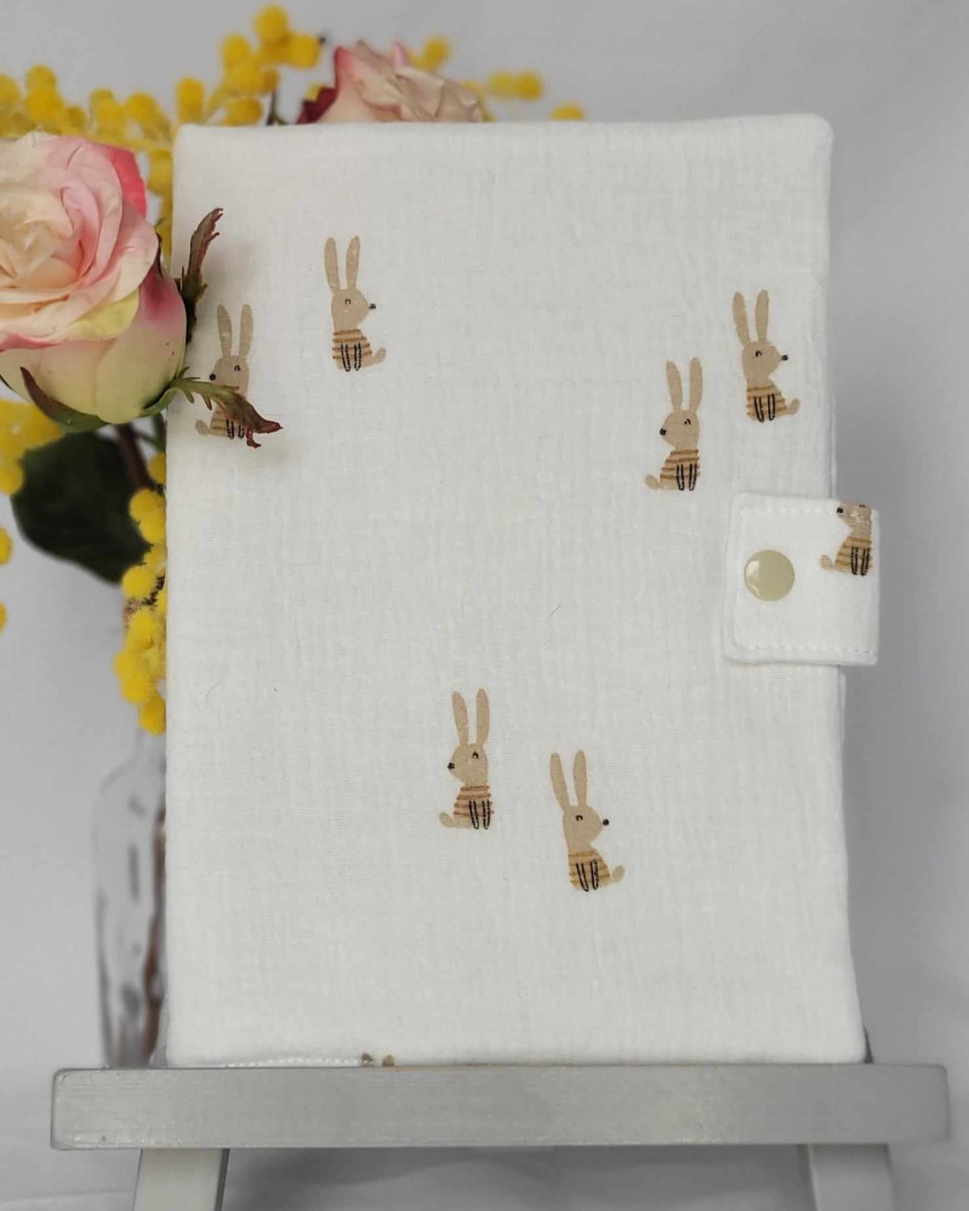 Protège carnet de santé Lapin