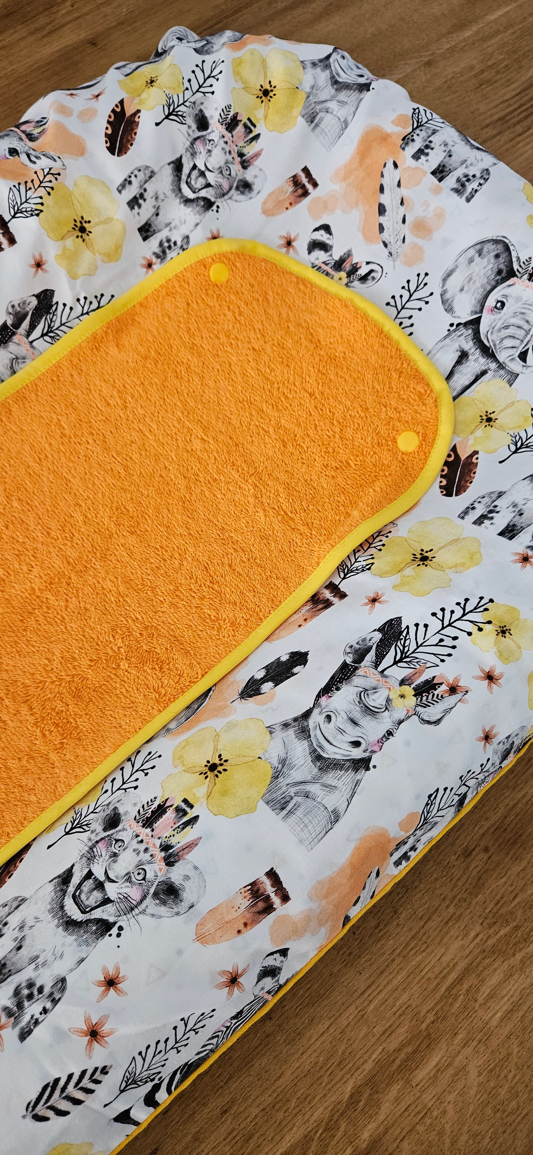 Protège matelas à langer Savane