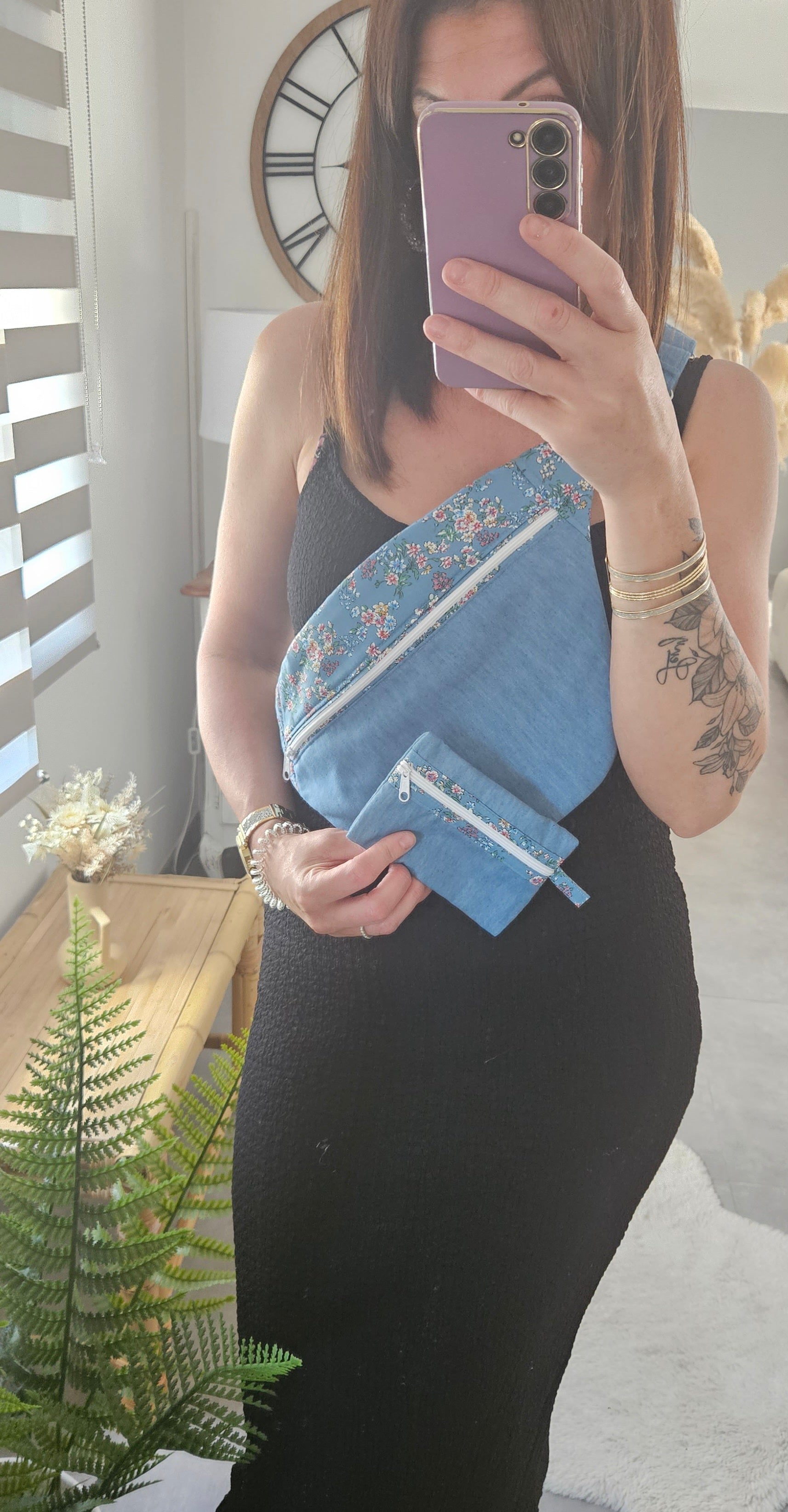 Sac banane Jean et Liberty adulte Collection Summer