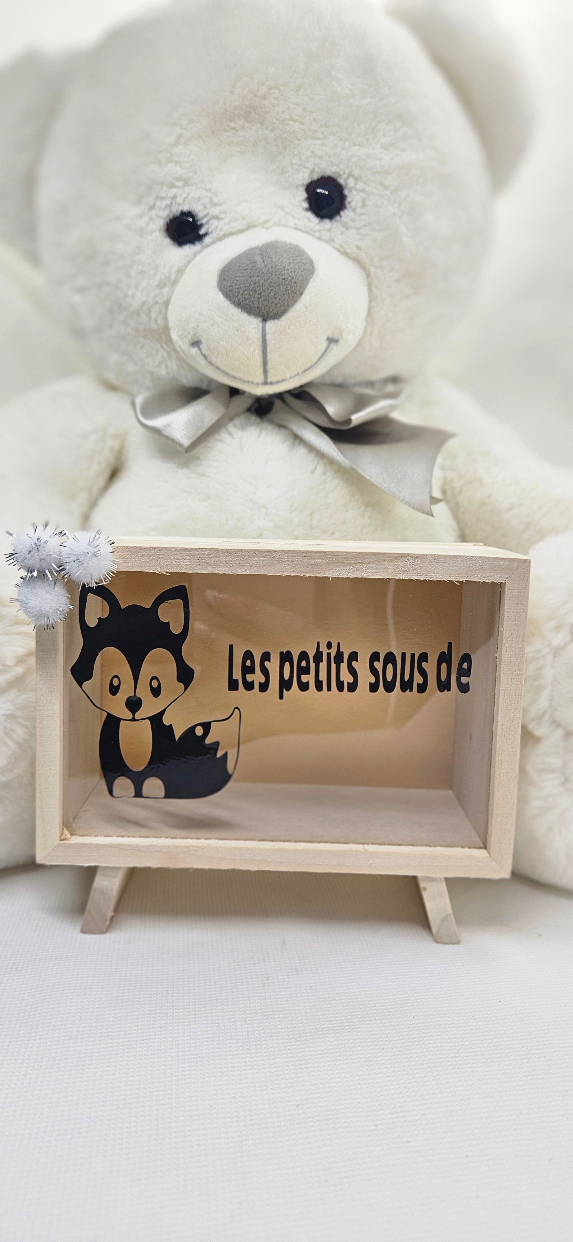 Tirelire bébé renard