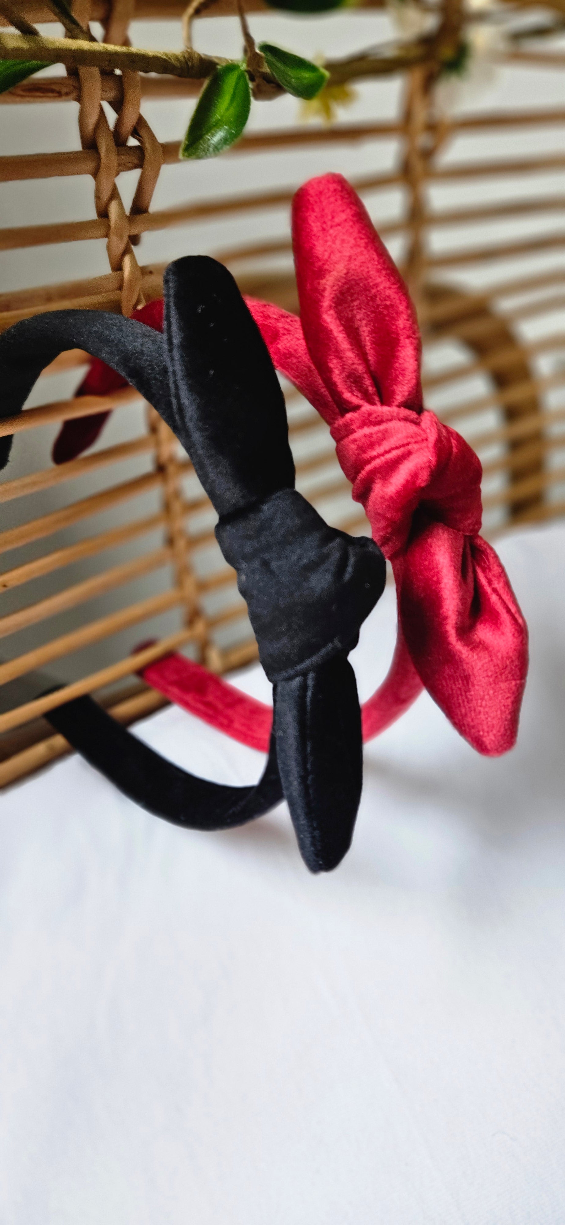 Serre-tête enfant velours