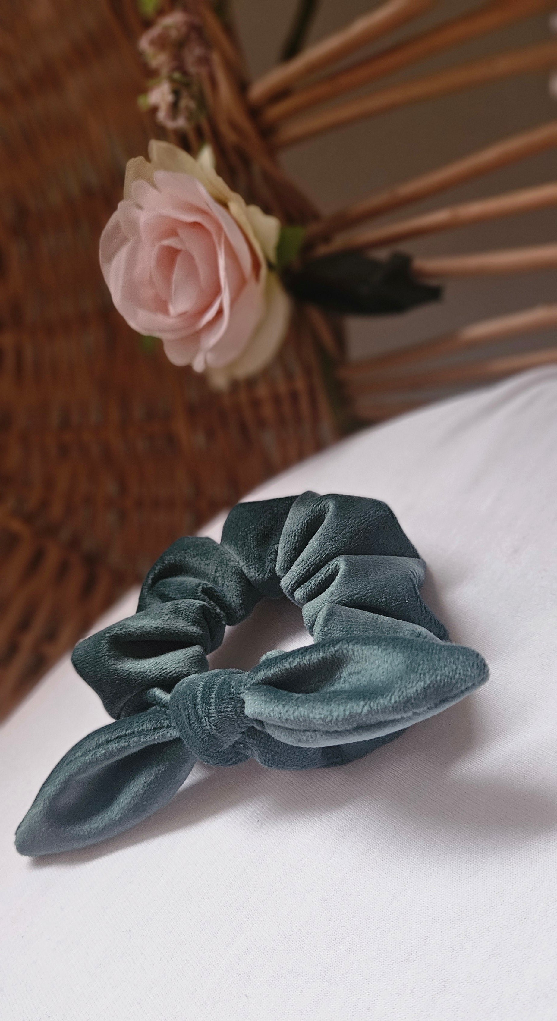 Chouchou scrunchie velours