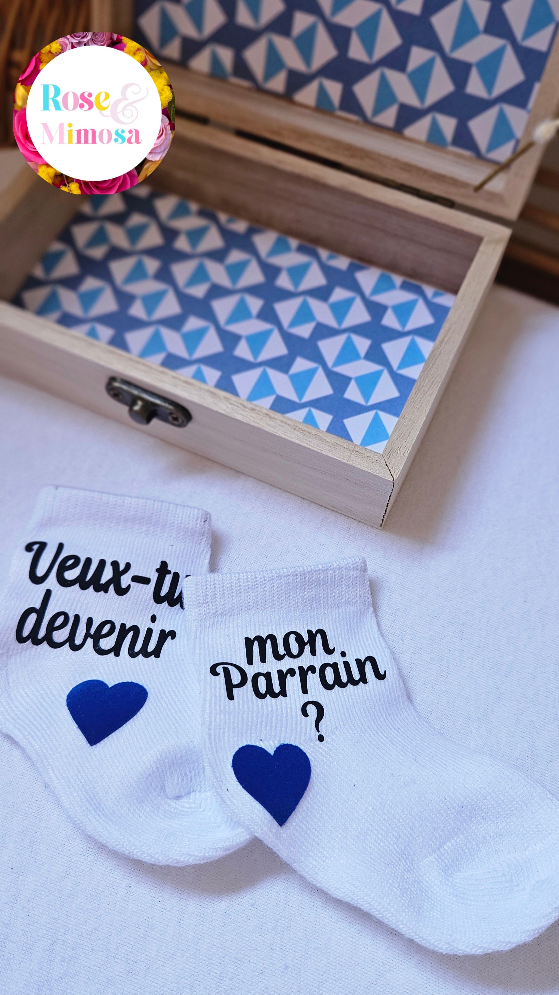 Coffret annonce petit format ❤️