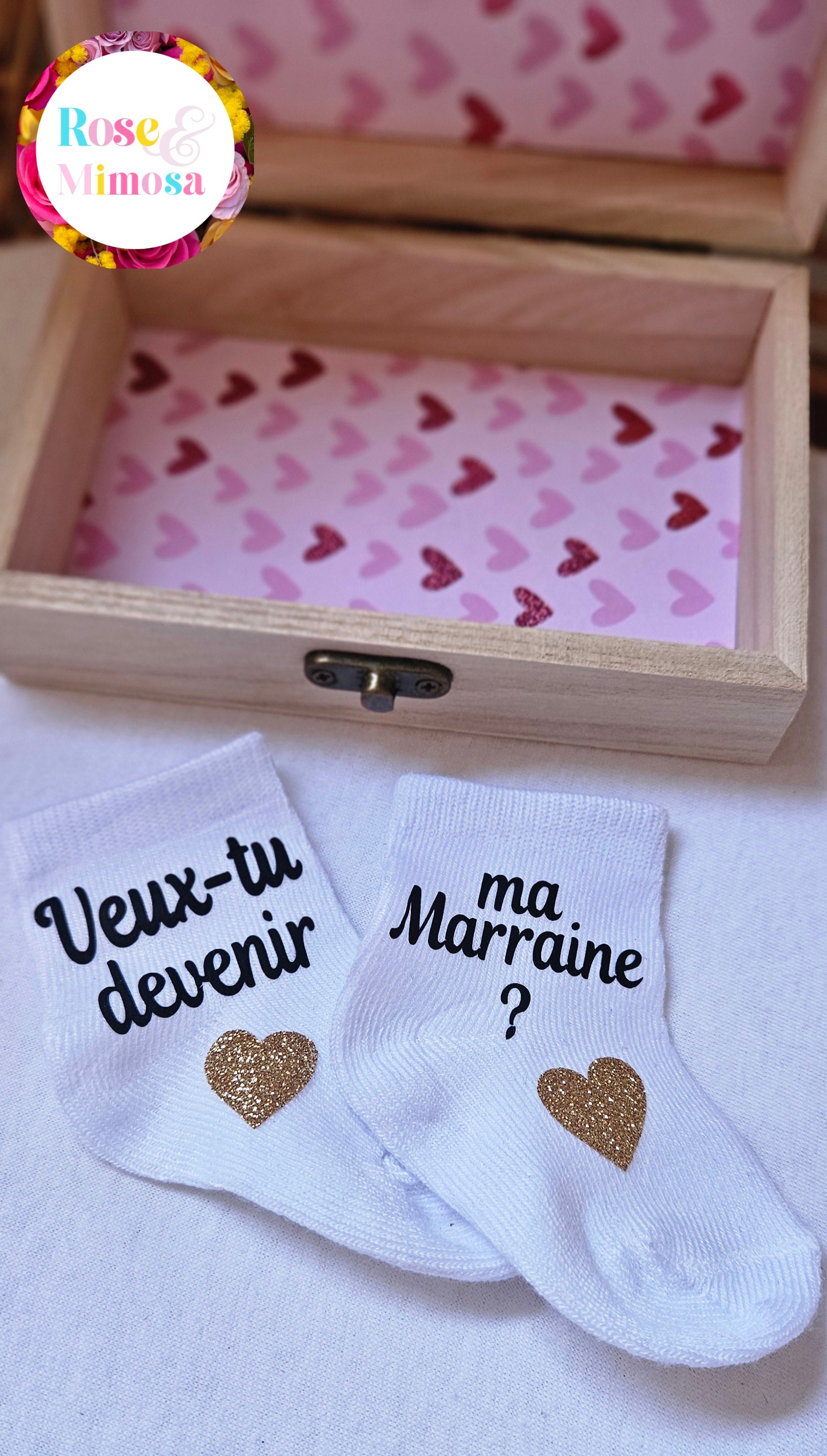 Coffret annonce petit format ❤️