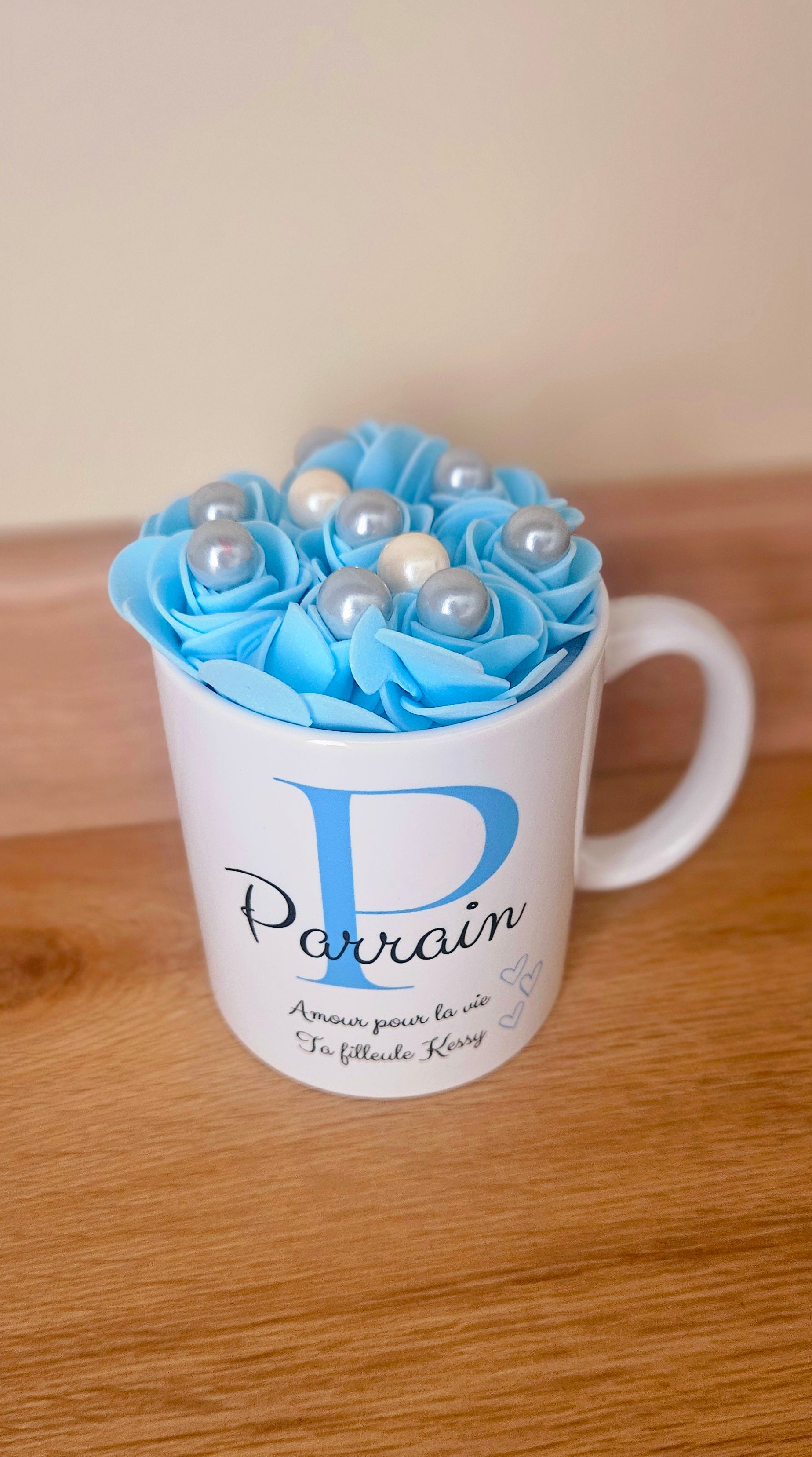 đ Mug Cadeau Parrain â Une attention pleine dâamour đ