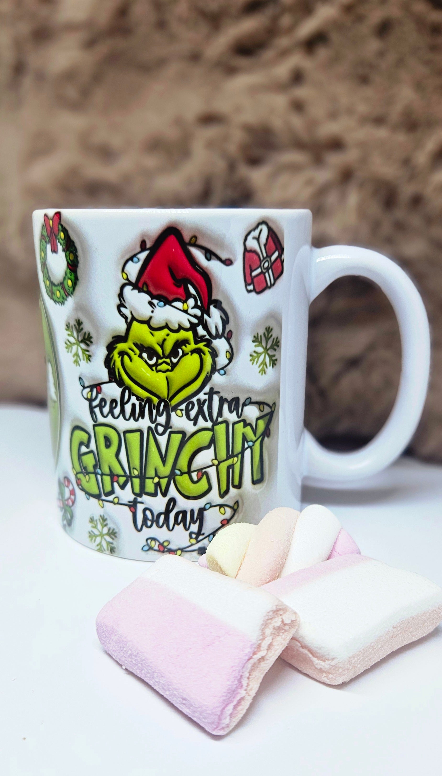đ Mug âGrinch Fuelâ â Feeling Extra Grinchy Today đ