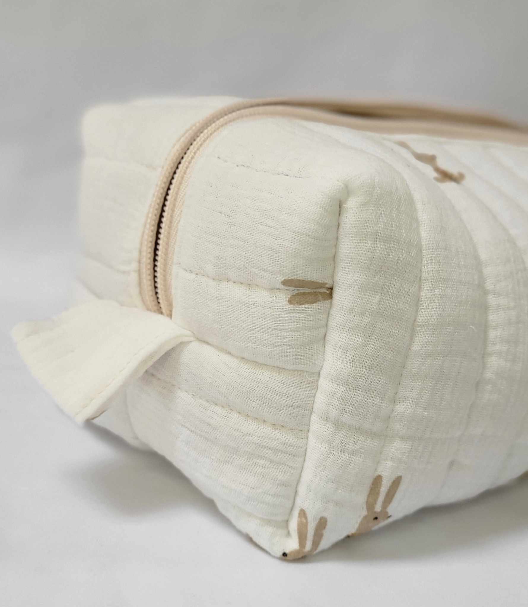 Trousse matelassée Lapin