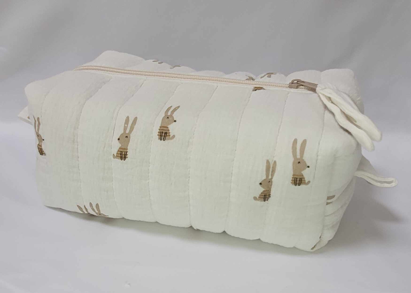 Trousse matelassée Lapin