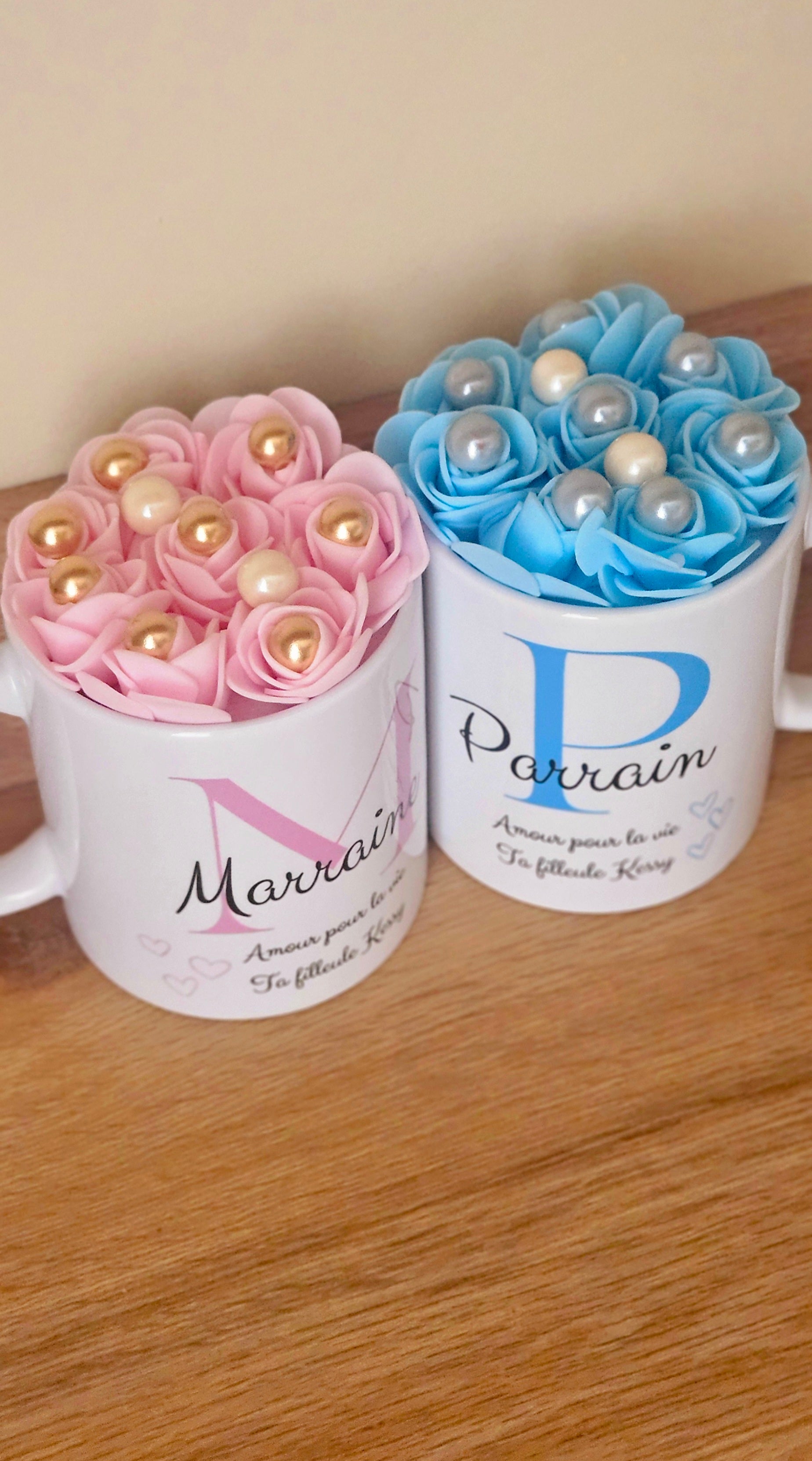 đ©· Mug Cadeau Marraine â Une attention pleine dâamour đ©·
