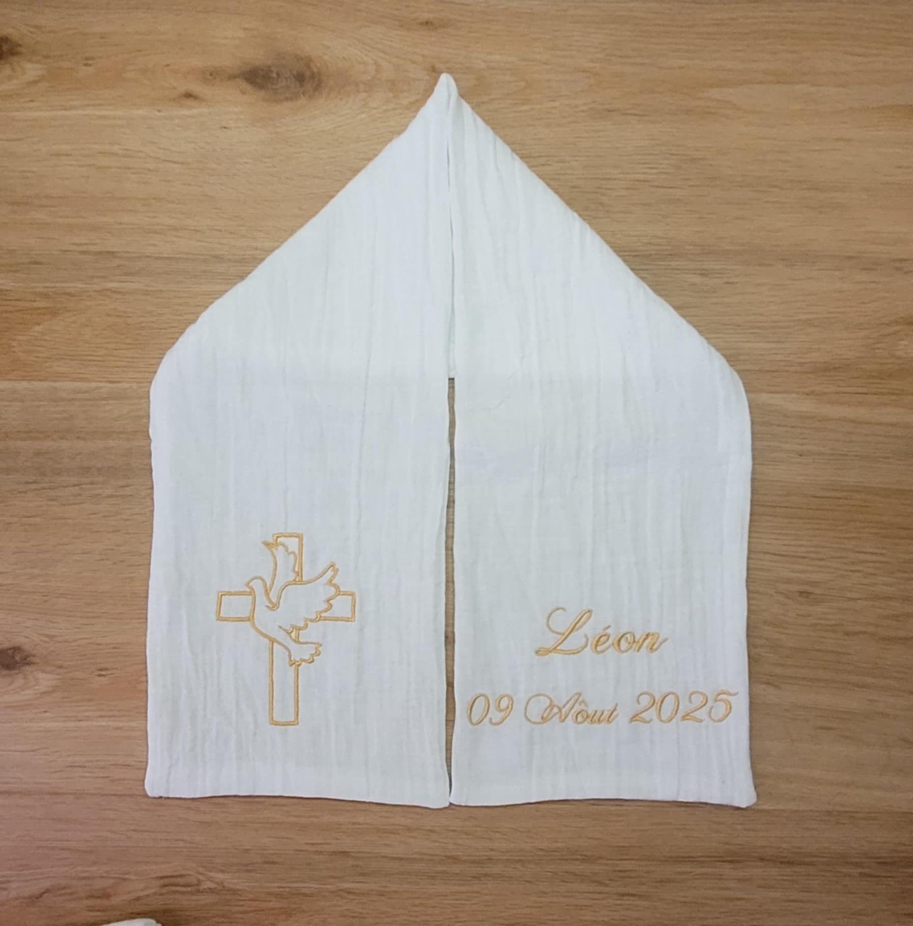 Étole de baptême 🕊