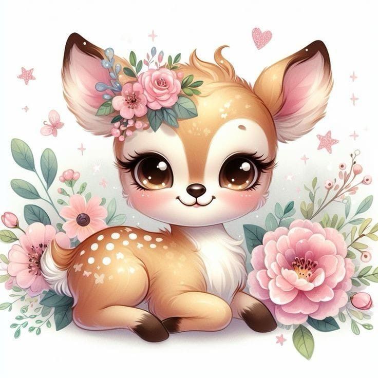 Baptême collection Faon/ biche