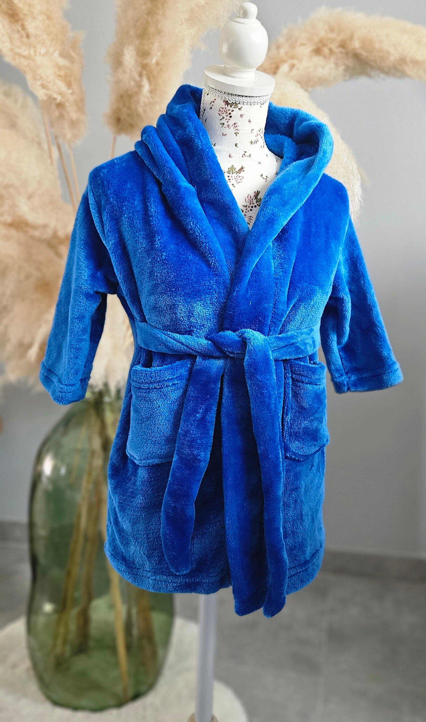 Peignoir polaire enfant