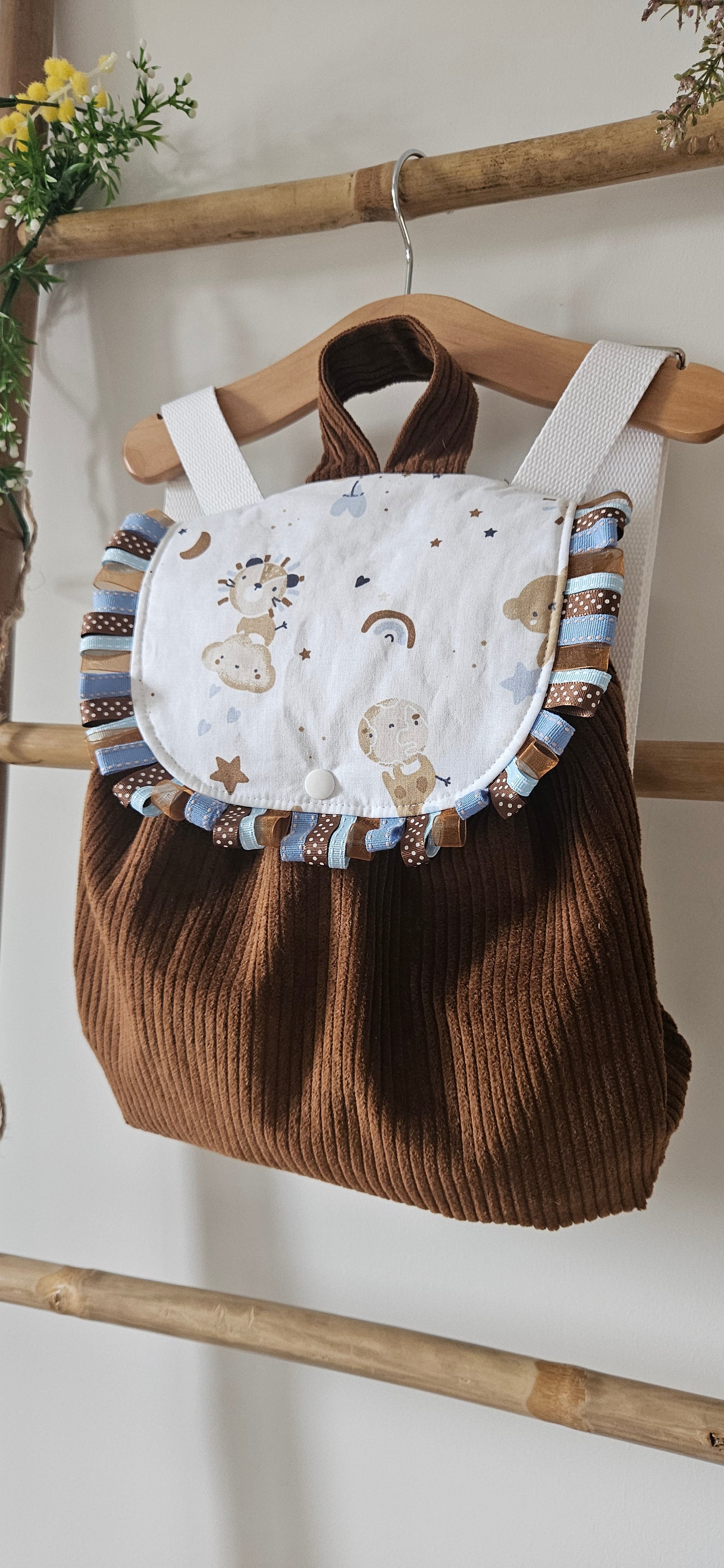 Sac à dos franges