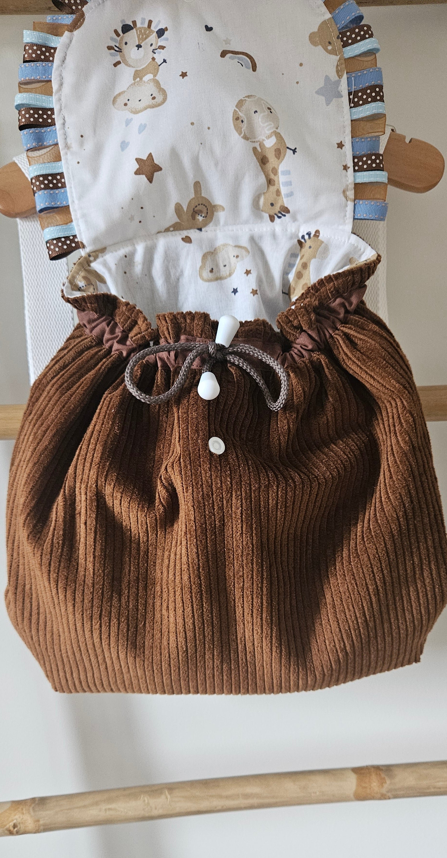 Sac à dos franges