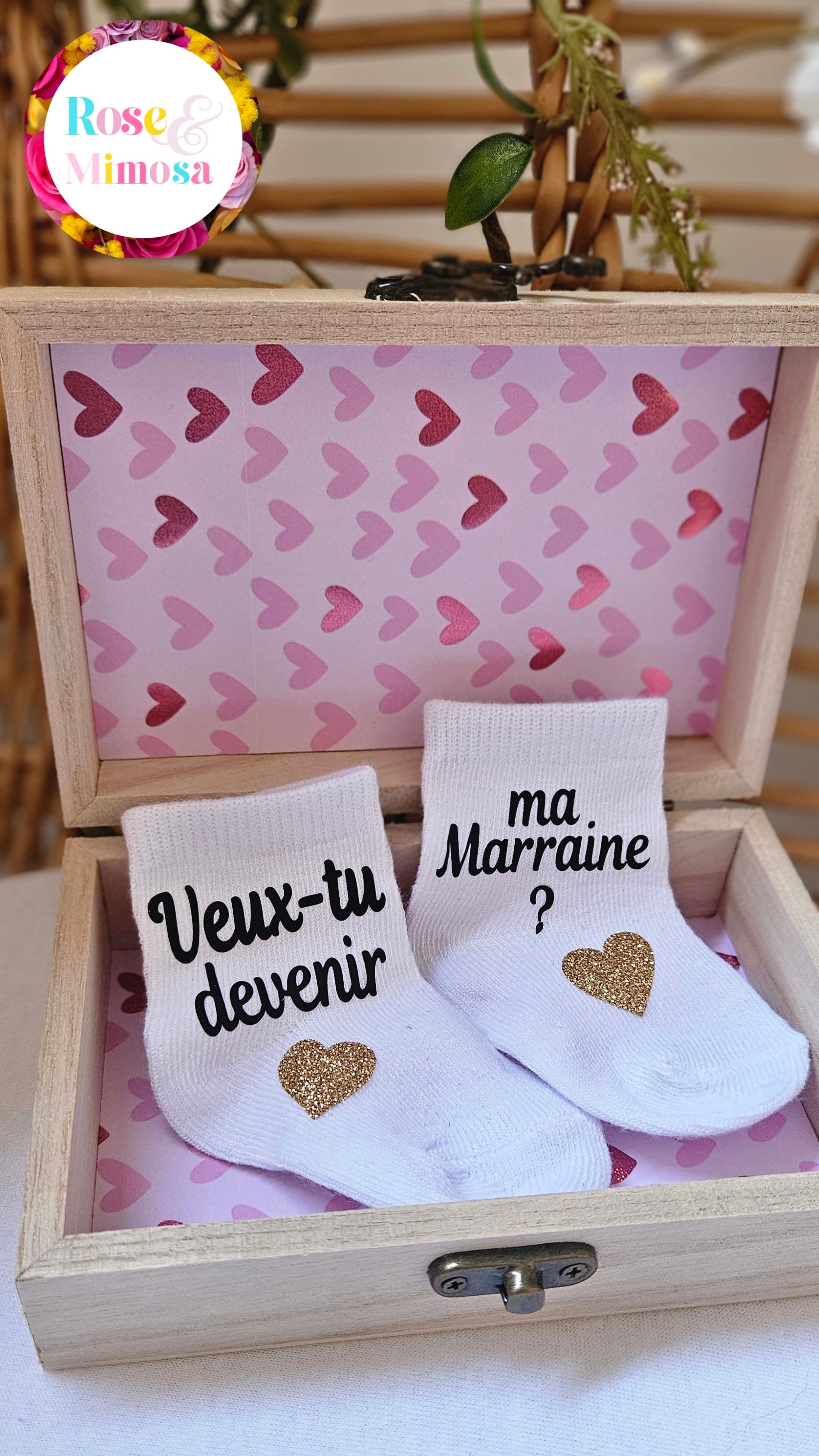 Coffret annonce petit format ❤️