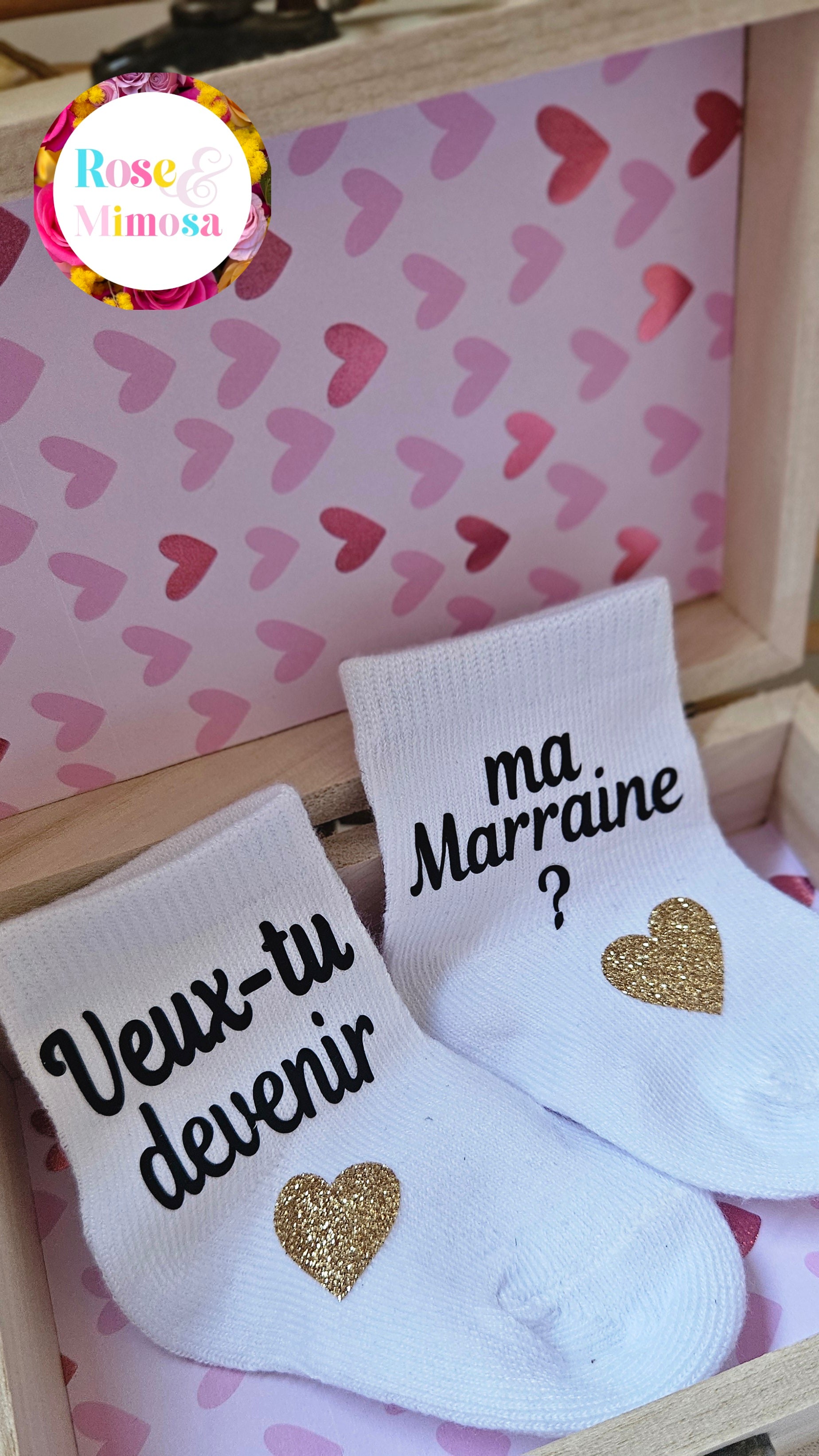 Coffret annonce petit format ❤️