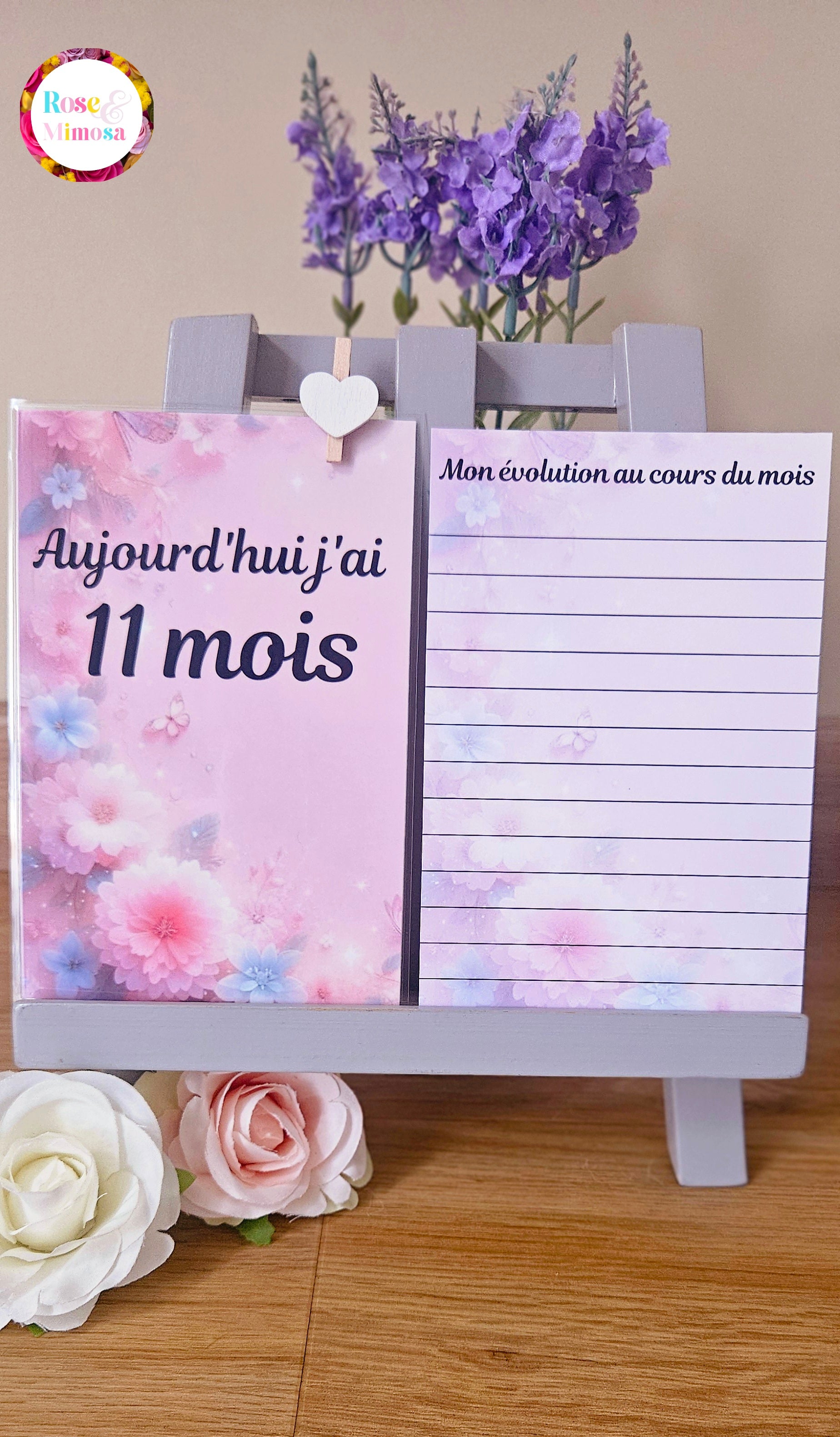 Carte étape Thème PAPILLON 🦋
