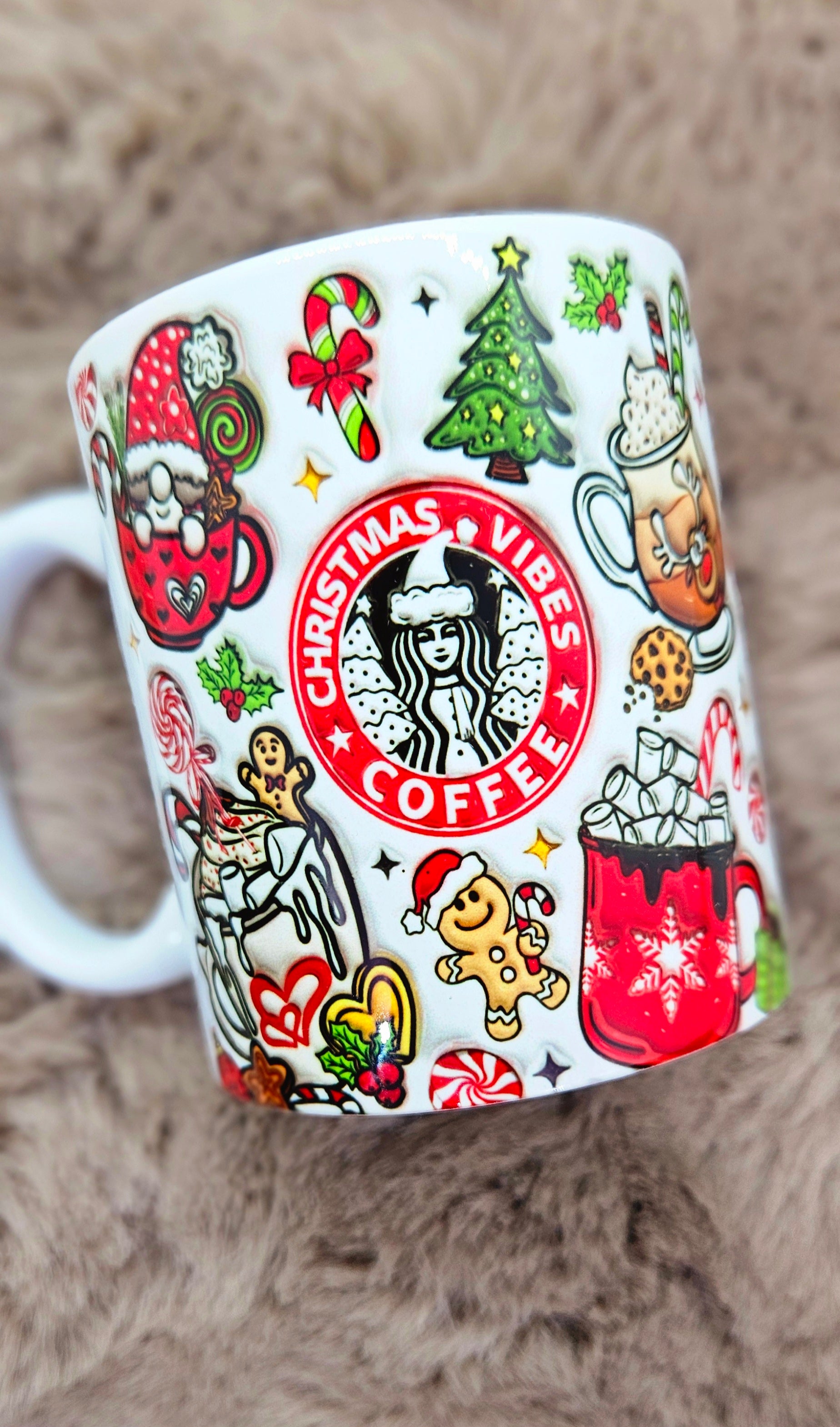 🎁 Mug “Christmas Vibes – Coffee”